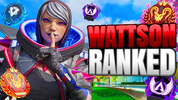 High Level Wattson Ranked Gameplay - Apex Legends (No Commentary)