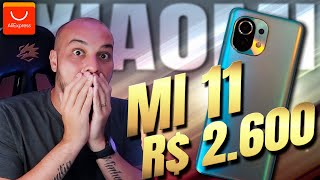 Xiaomi Mi 11 por R$2.600 em 6X sem juros! Correeeeee!!!