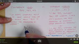 Conceptual walkthrough of confidence intervals