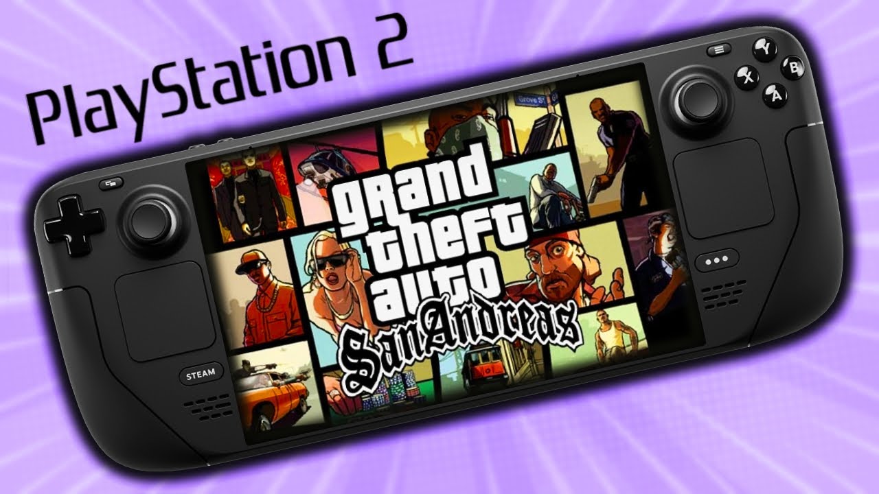 San Andreas PS2  San andreas, Game console, Handheld video games