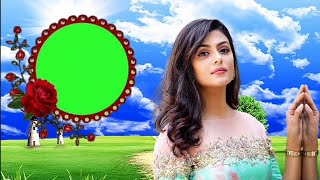 Wedding green screen Effects HD video beautiful Love frame vfx designer