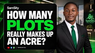 How many plots actually make up one acre in Nigeria? #nigeriansindiaspora 