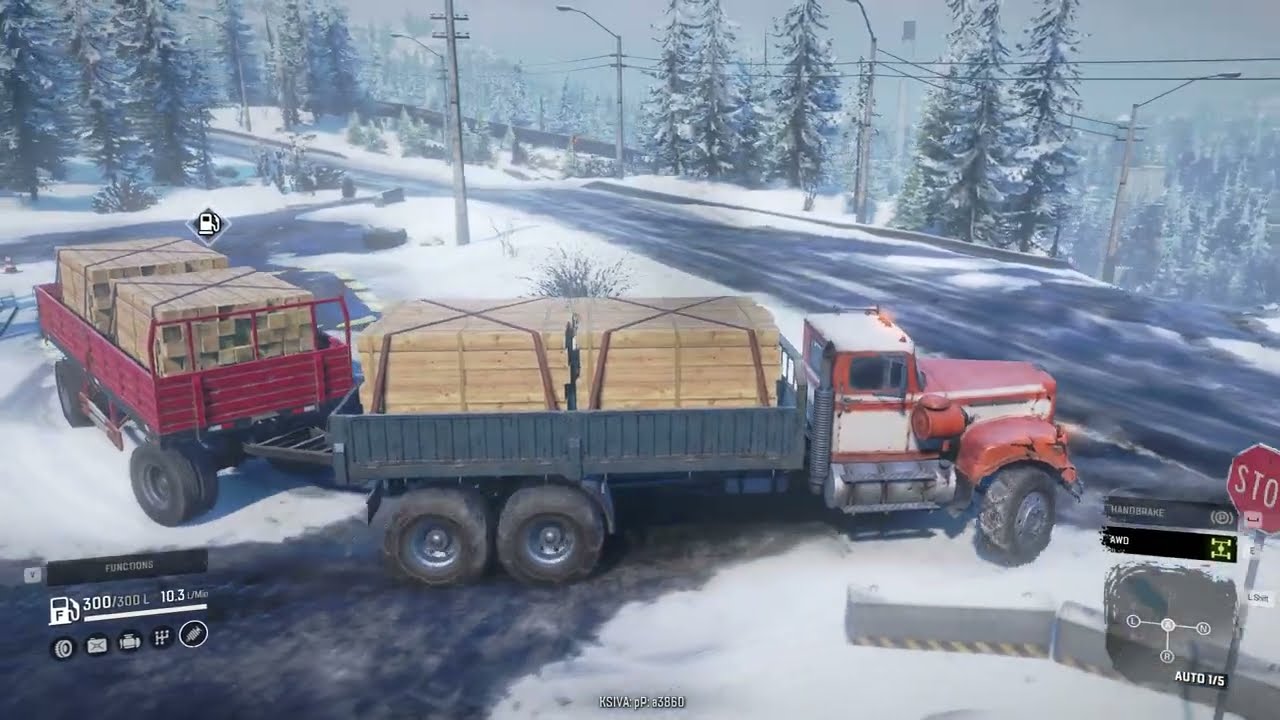 SnowRunner Alaska ep.7