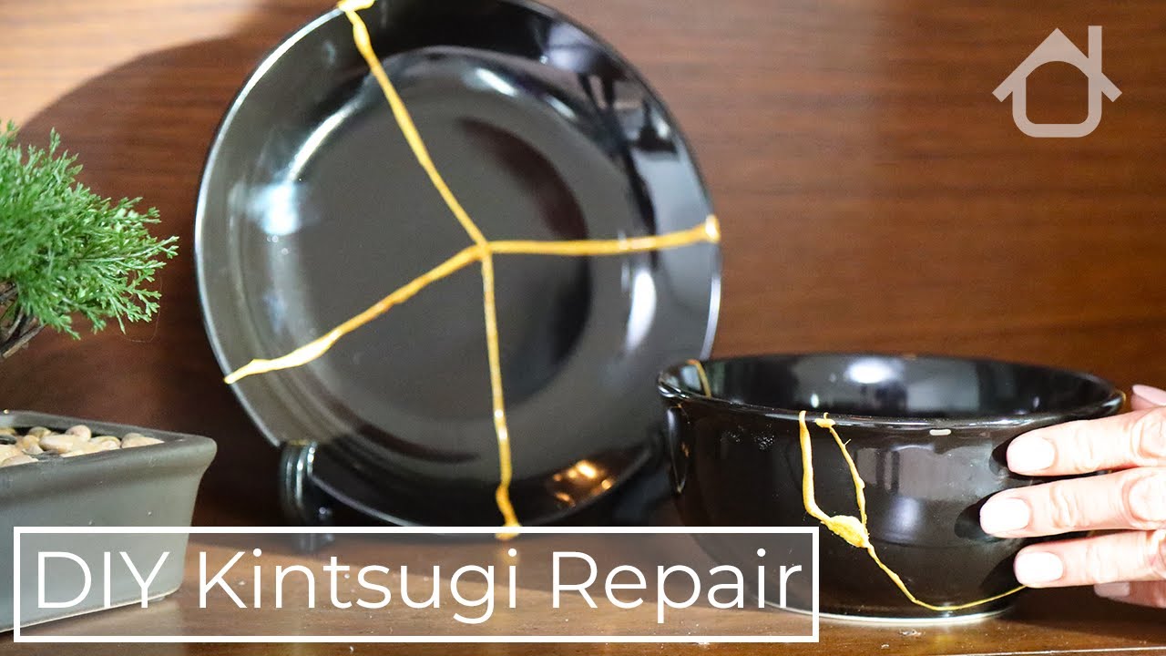 DIY Kintsugi Kit w/ Ceramic Heart