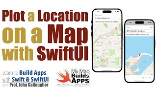 SEE DESC FOR LINK TO UPDATED LESSON - Ch. 8.10 Map Plotting with SwiftUI (the Snacktacular app)