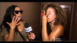 Melanie FIona - UNCF Evening of Stars - Backstage Interview