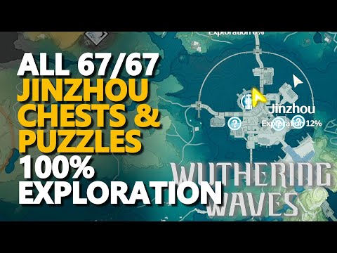 All Chests Jinzhou 100% Exploration Wuthering Waves