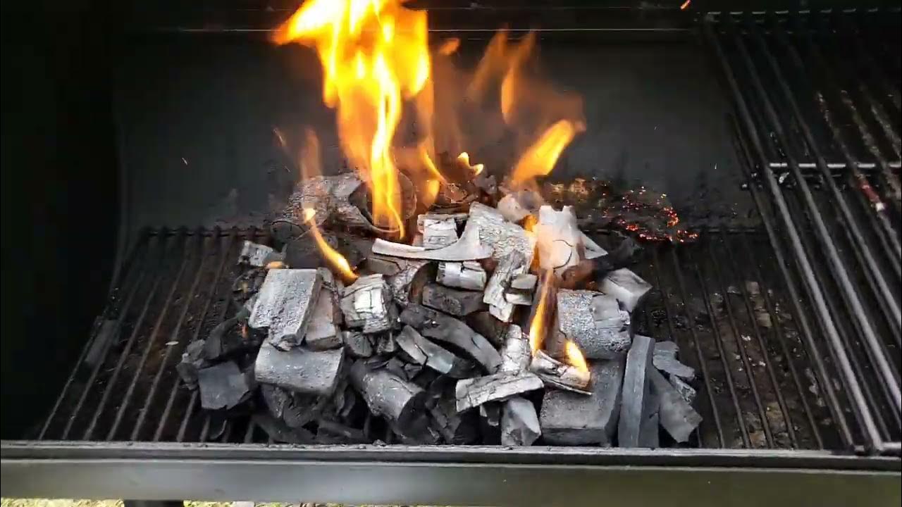 55 Gallon Charcoal Retort part 4 Burning the Charcoal. YouTube