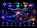 "Instant Sleep: Cure Insomnia & Deep Healing | 432Hz + 528Hz + 963Hz Pineal Gland Activation"