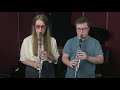 46. Silent Night – clarinet duet, player 1 & 2