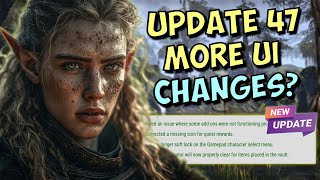 😎ESO Update 47 – More UI Changes Revealed! Week 5 PTS