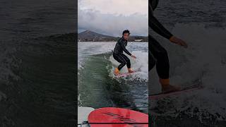 360Spin to Alleyoop 【wakesurfing ウェイクサーフィン】 スキムボード