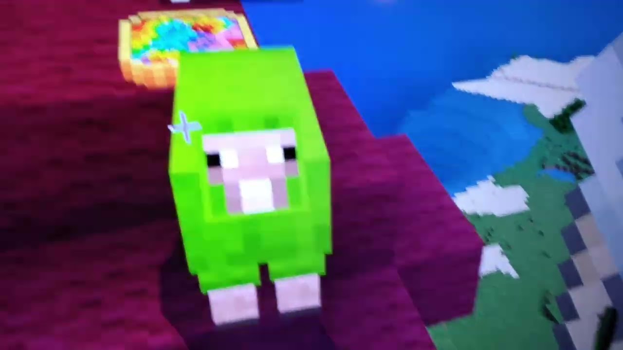 How to make a rainbow sheep