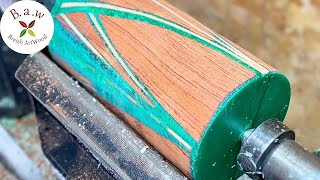 A Very Spring Like IDEA - Fresh & INSPIRING Woodturning👍🟢