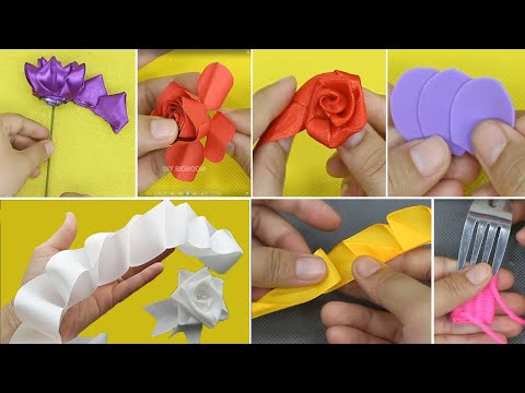Video: How To Make A Rose From Different Materials