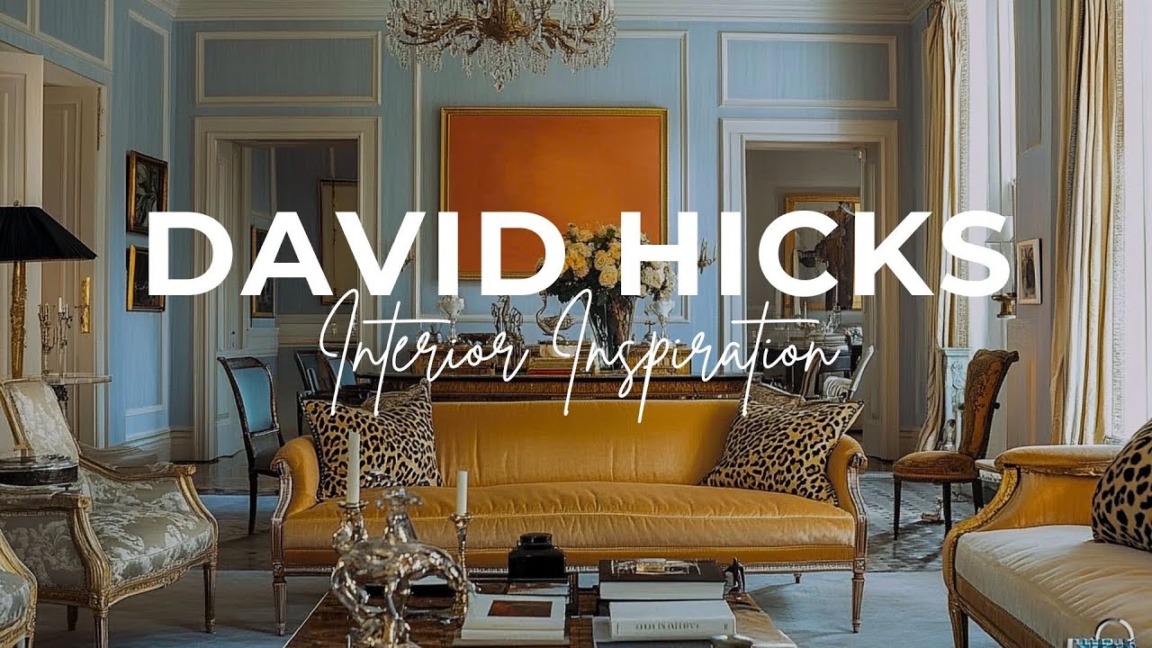 Creating DAVID HICKS Aesthetics At Home