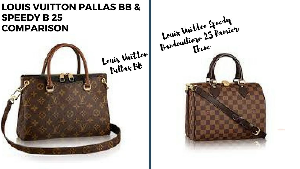 Review Louis Vuitton Pallas VS Pallas BB 