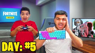 Details Last To Stop Playing Fortnite Wins 100,000 V-Bucks Challenge With My Little Brother Update