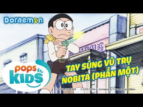 Doremon Màu - [S6] Doraemon Tập 282 - Tay Súng Vũ Trụ Nobita (Phần 1) - Tiếng Việt