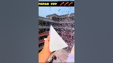 Loudest Paper B*mb 💥💣, Homemade Paper Popper Tutorial , How To Make Paper Bomb #shorts #craft