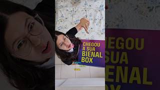 Unboxing da Bienal Box! Quem aí vai na #bienaldolivro ? #livros #literatura #bienalbox #recebidos