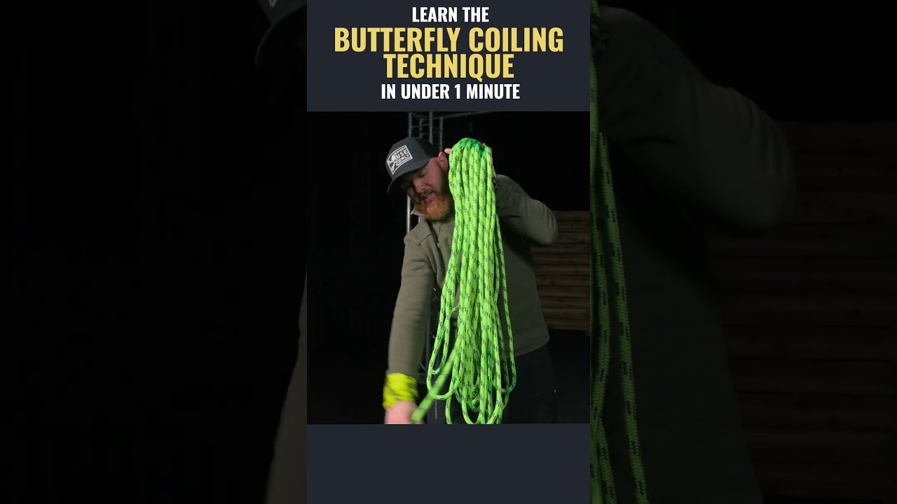The BEST Way To Coil Your Rope Arborist Treeclimbing