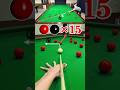Snooker POV: Black Spot Practice Lv2 Total Clearance #snooker #shorts