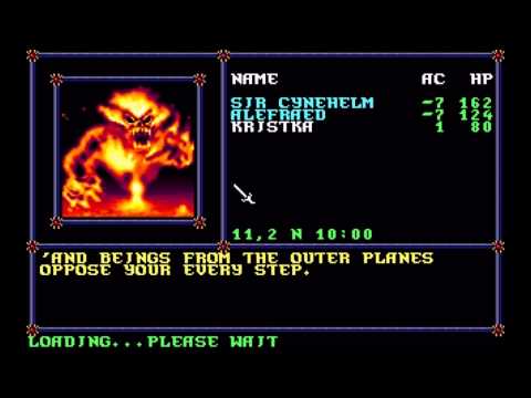 Pools of Darkness PC 1991 Gameplay