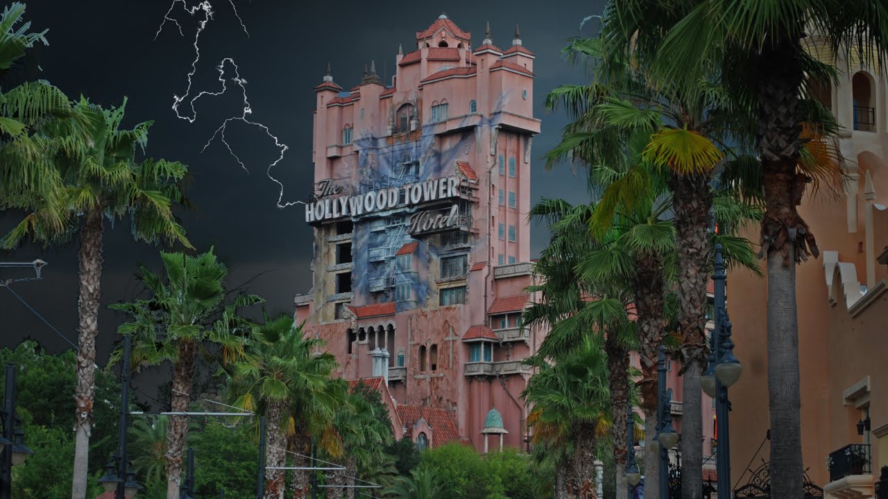 Tower Of Terror Hollywood Studios Walt Disney World YouTube