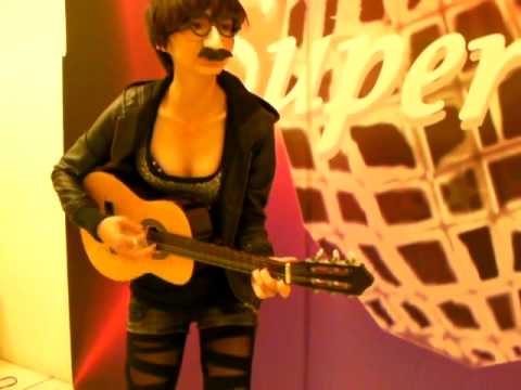 超5 王瀞韓 超偶後台 扮孫叔叔搞笑彈吉他