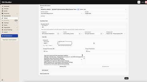 How to Create a Sample and Run a Stability Test | CM Studio+ Tutorial