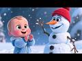 Snowy Park Adventure Baby ❄️⛸️ Fun Winter Song for Kids | Magical Snow Playtime Nursery Rhyme