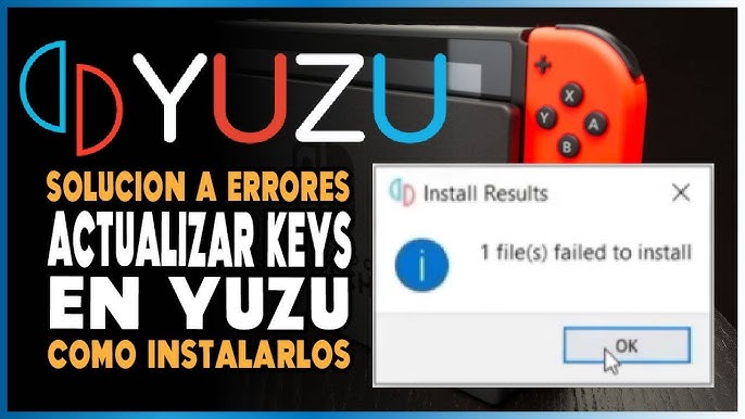 How to Fix Yuzu Error  Encryption Keys Failed to Decrypt Firmware