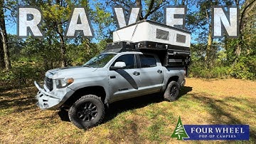 Toyota Tundra Overland Build with our @FourWheelCampers Raven Shell