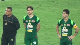 Suasana diakhir Pertandingan Persebaya vs PSIM Jogjakarta | Reaksi Brajamusti dan Bonek di GBT
