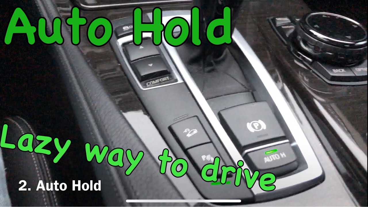 How to use the Auto Hold function in your BMW – BMW How-To 