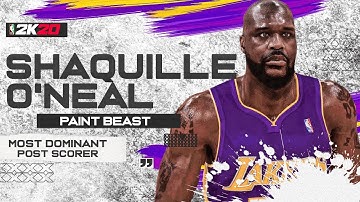99 OVR SHAQ Build Destroys Stage TRYHARDS In NBA 2K20! Most DOMINANT Post Scorer BUILD 2K20!