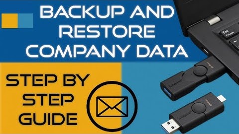 How To Take Backup And Restore Companies Data In Tally Prime | Backup And Restore From USB, Email.