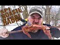 Wisconsin Rabbit Hunting (Catch / Clean / Cook)