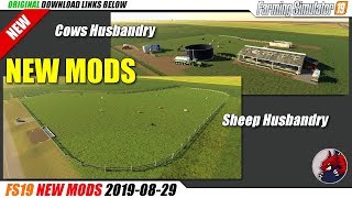 FS19 | New Pastures Mods (2019-08-29) - review