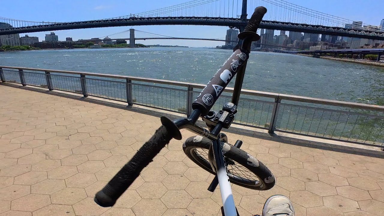 POV BMX Катание в Нью-Йорке I Insta360 GO 3