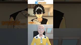 Saitama Goes On Omegle Pt. 19 #onepunchman #anime  #yuyuhakusho #onepiece