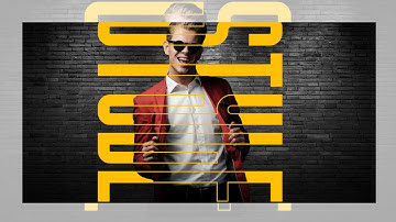 Bold Stroke Text Effect in Canva – Create Stunning Typography Posters! 🎨