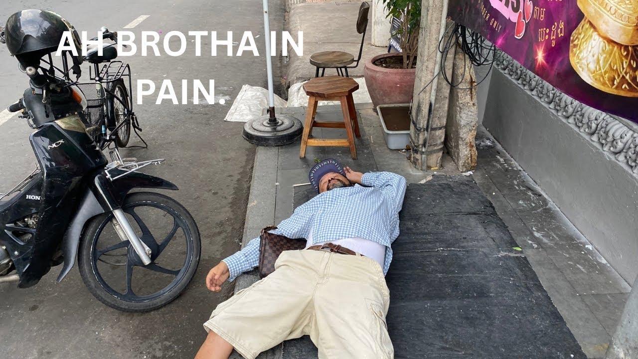 Urban Survivor Guy is live! Ah Homeless Brotha Now Feeling the Pains After Major Motorcycle Accident