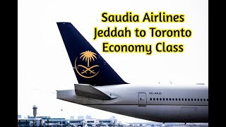 Saudia Airlines Jeddah to Toronto - Lucky Economy Class Row 61 (LOST FOOTAGE pt.2)