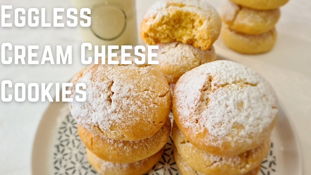 Cream Cheese Cookies Eggless Easy and Delicious Cream Cheese Cookies