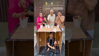 Drink Rope Pull Challenge, Whose Will Stay Till The End? #familygames #familychallenge