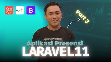Aplikasi Presensi Laravel 11 - Part 3 View Layouts