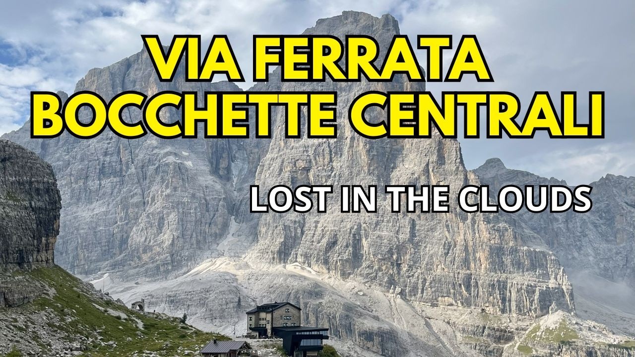 Dolomiti di Brenta: Lost in the Clouds sulla Ferrata Bocchette Centrali | 4K