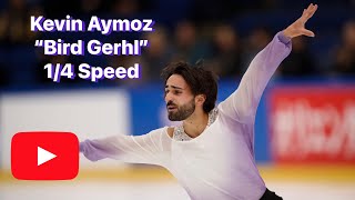 Kevin Aymoz SUPER FAN Bird Gerhl at 1/4 Speed - Highest Scoring Component Program #skateamerica